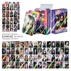 60pcs We Made Holographic Photocard Sticker