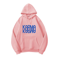 KPOP Album Karma Graphic Print Pocket Hoodie