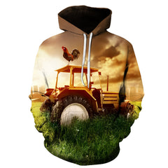 Trendy Game Digital Print Fashion Hoodie