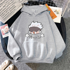 Casual Anime Men's and Women's Loose Hoodie