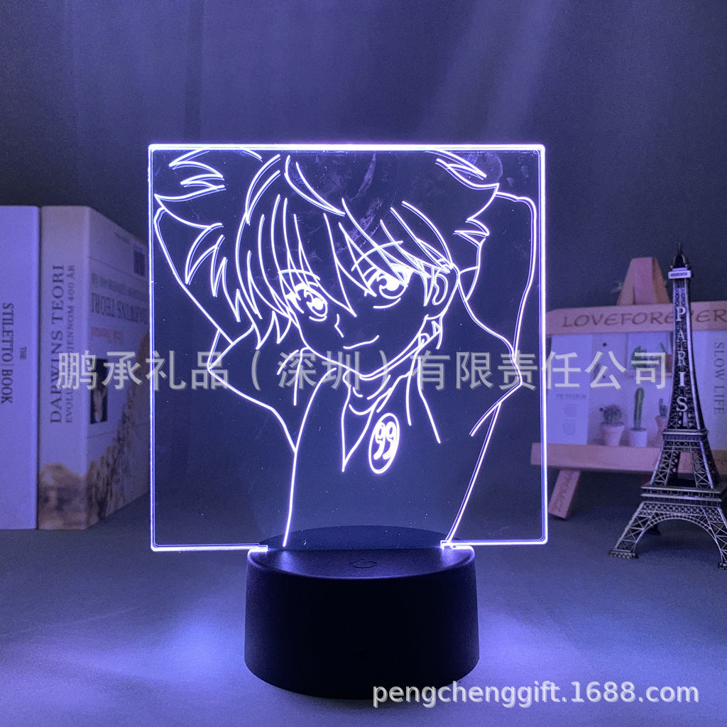 Colorful Anime Touch Remote Night Light