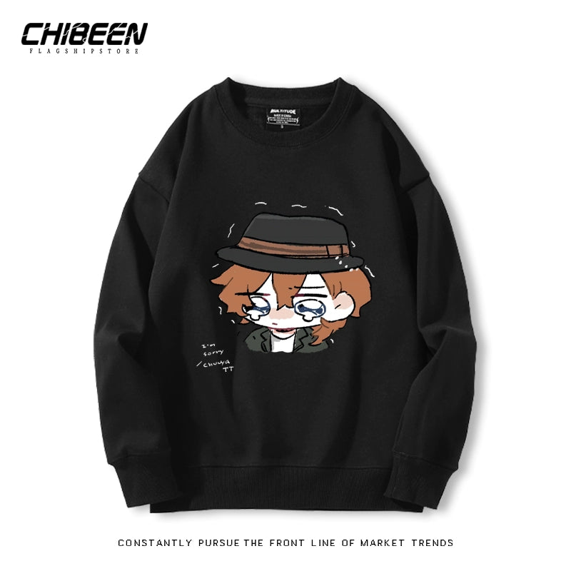 Dazai Anime Crew Neck Sweatshirt Top