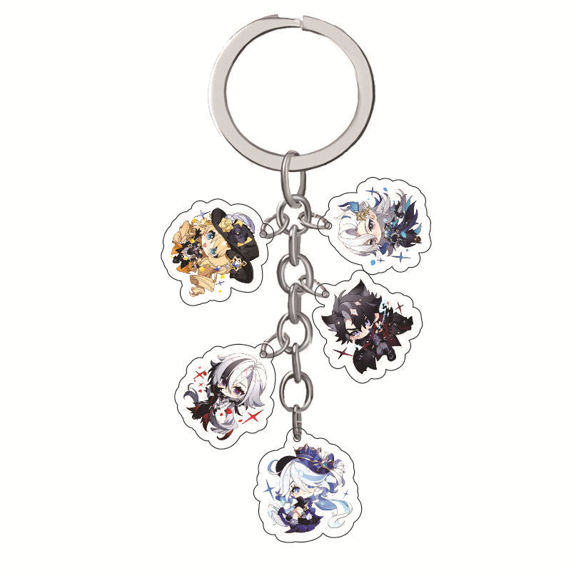 Trendy Anime Keychain Pendant
