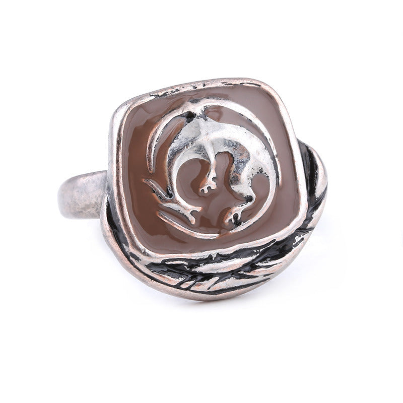Retro Game Cosplay Ring
