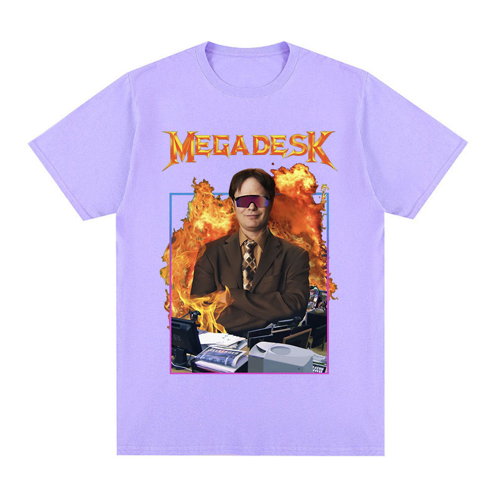 Dwight Schrute Megadesk Printed Tee