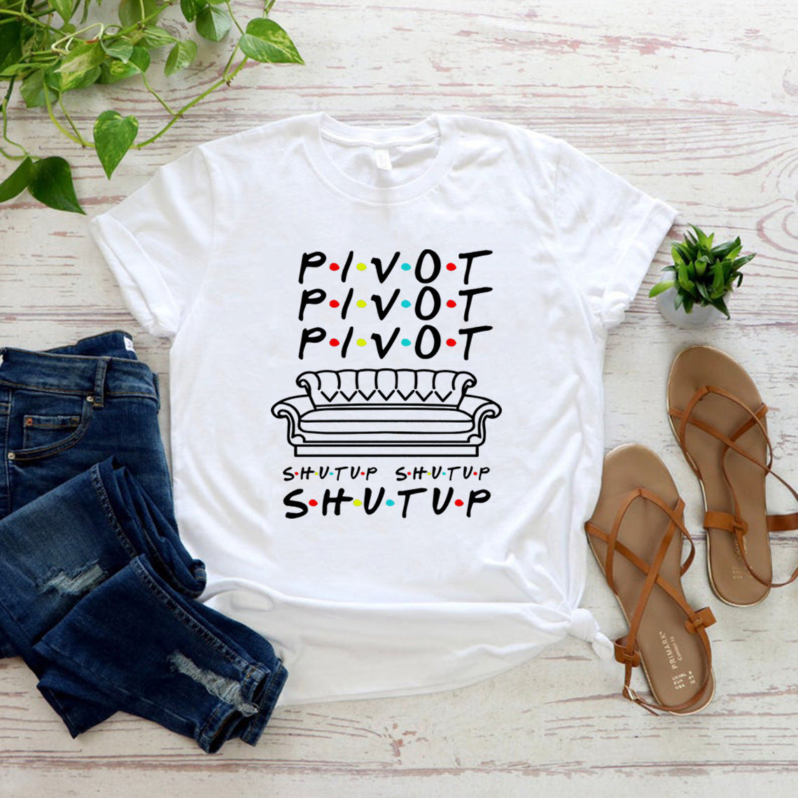 Pivot Shut Up Friends T-shirt