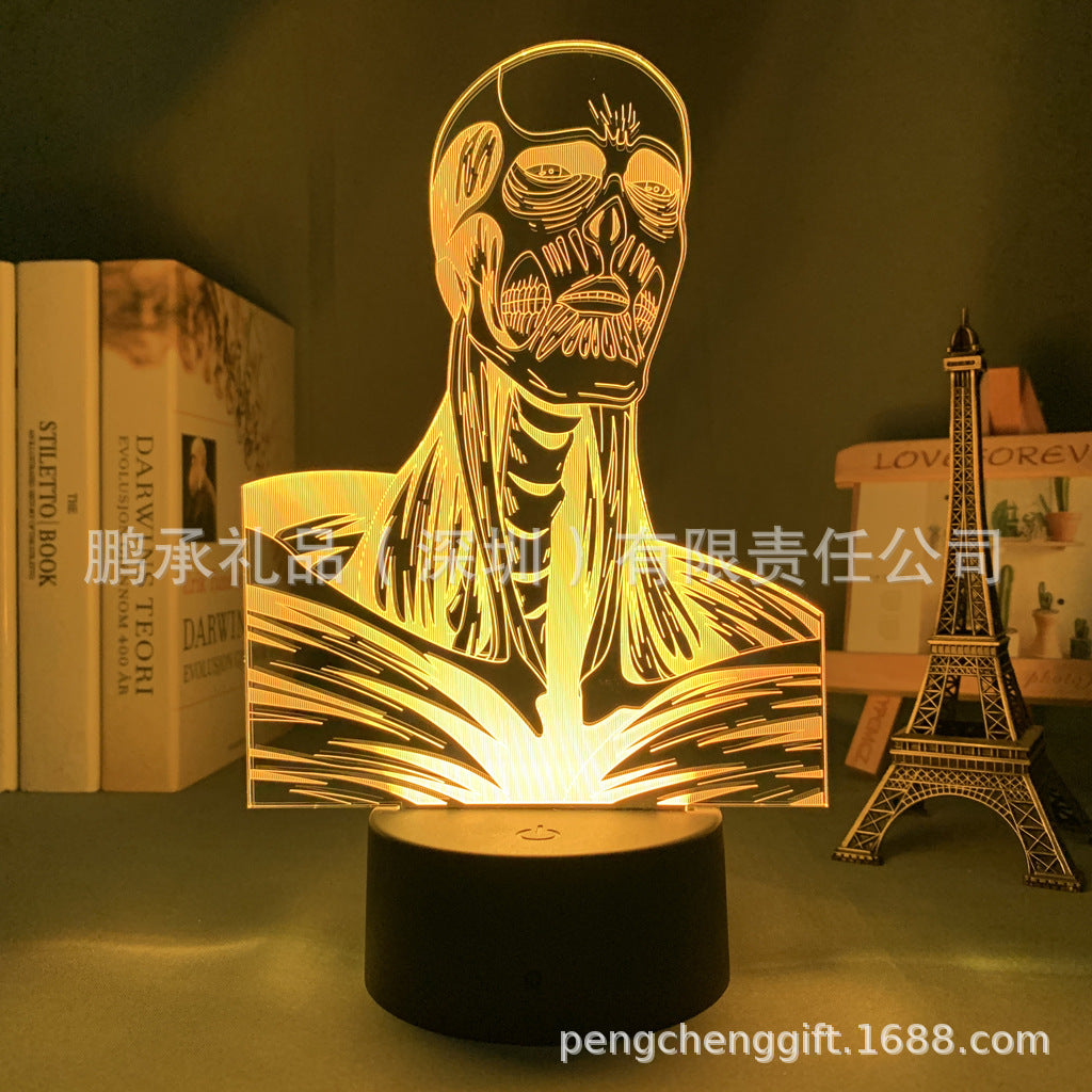 Colorful Anime Acrylic 3d Night Light