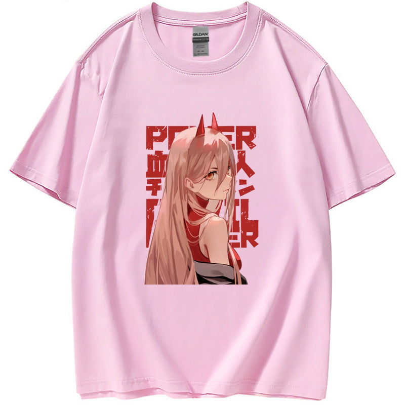 Women's Anime Printed T-Shirt Top