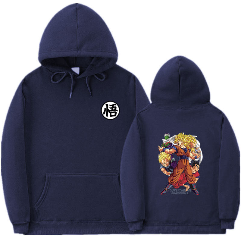 Men's and Women's Anime Printed Sports Hoodie