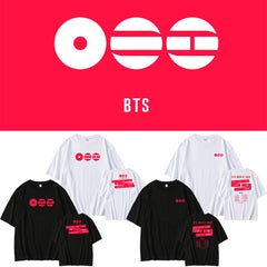 BANGTAN 2026 World Tour Printed Cotton T-Shirt
