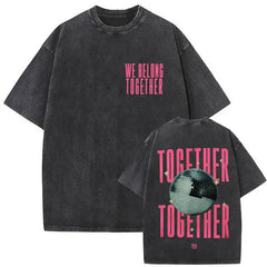 HS Vintage Cotton Crew Neck T-shirt