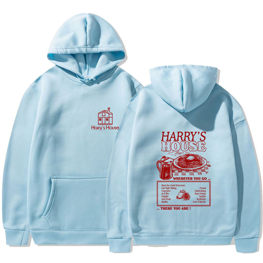 Unisex Harry's House Printed Relaxed Hoodie