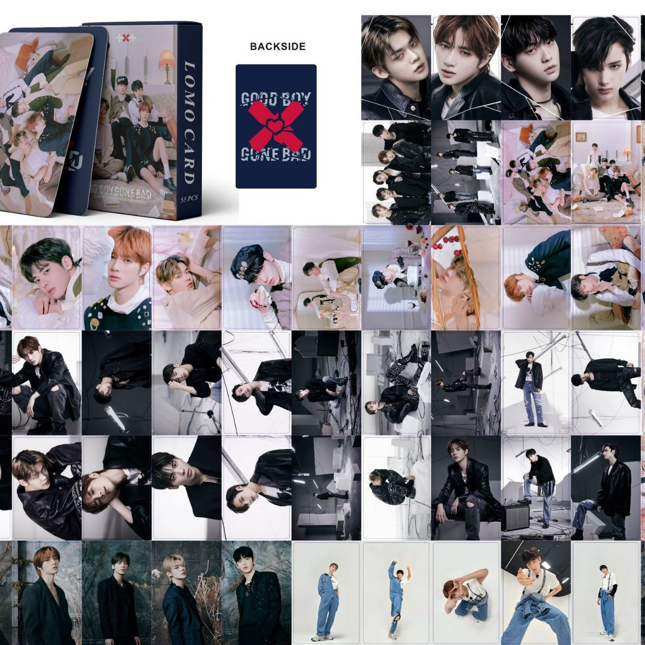 Kpop 55 Pcs LOMO Photocards