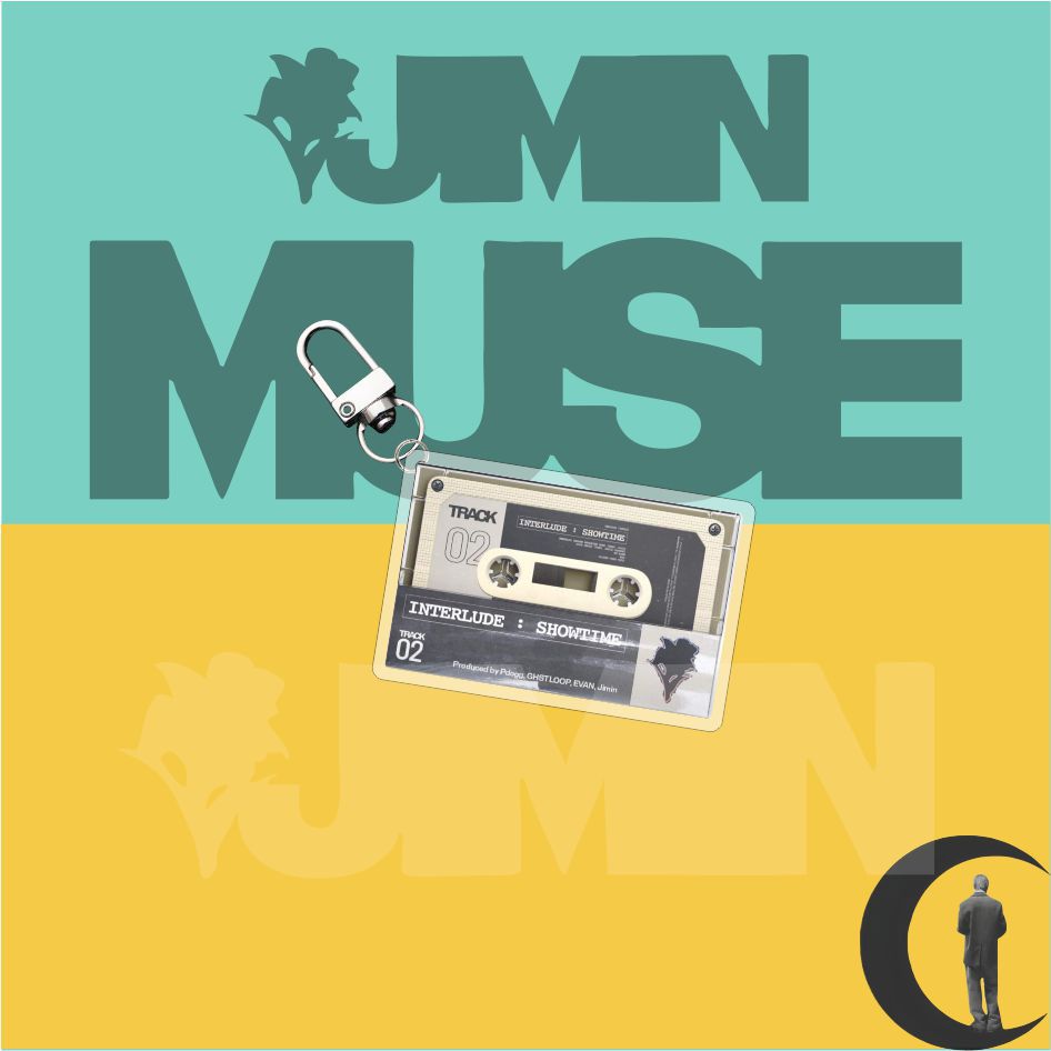 JIMIN < MUSE > CD Acrylic Keychain Pendant