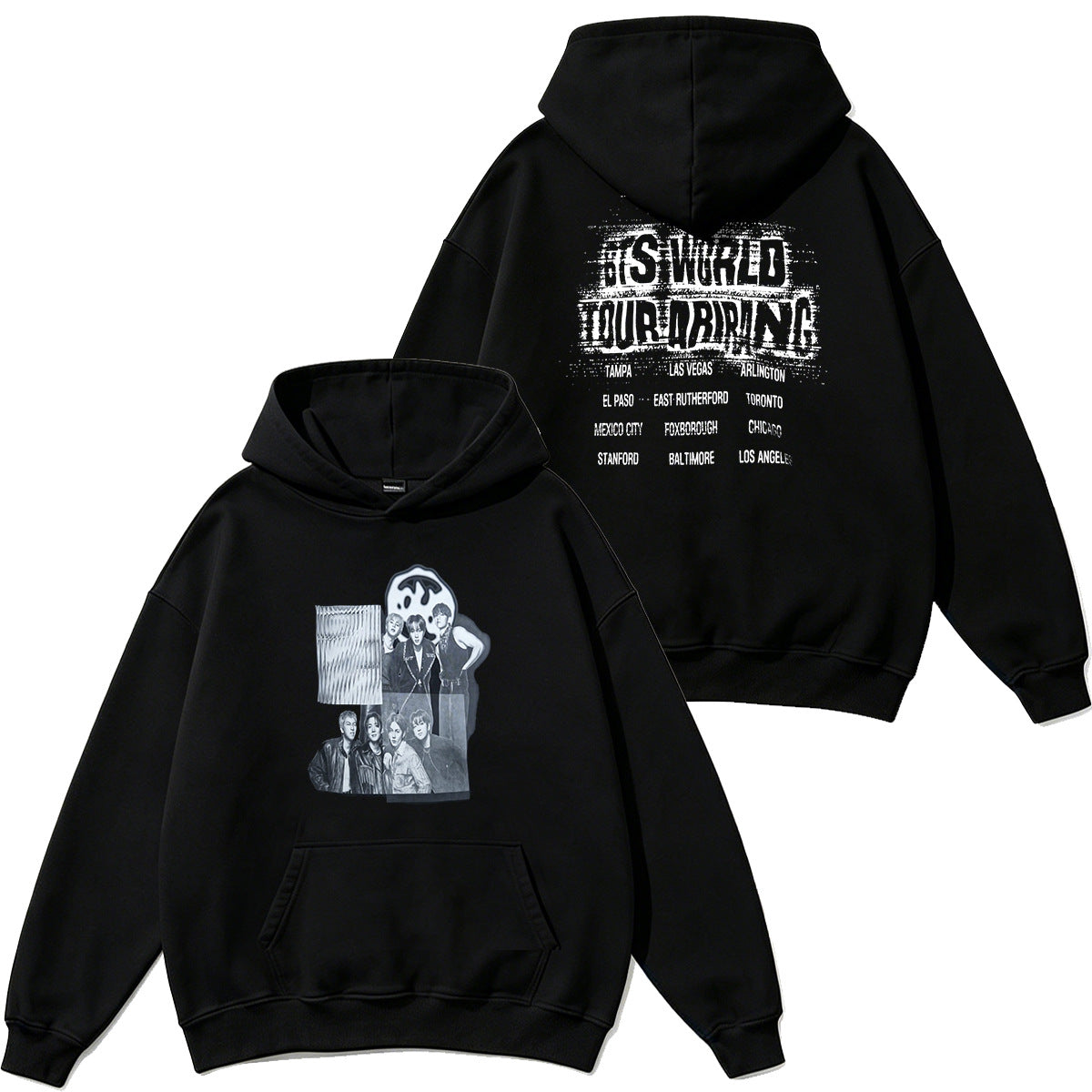 Bangtan Arirang Print Cotton Hoodie Sweatshirt