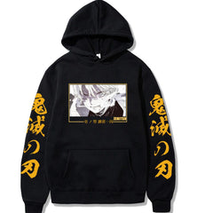 Unisex Zenitsu Printed Cosplay Casual Hoodie