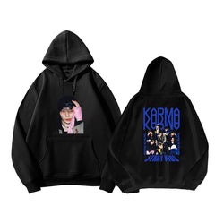 KPOP Album Karma Poster Tour Hoodie Jacket