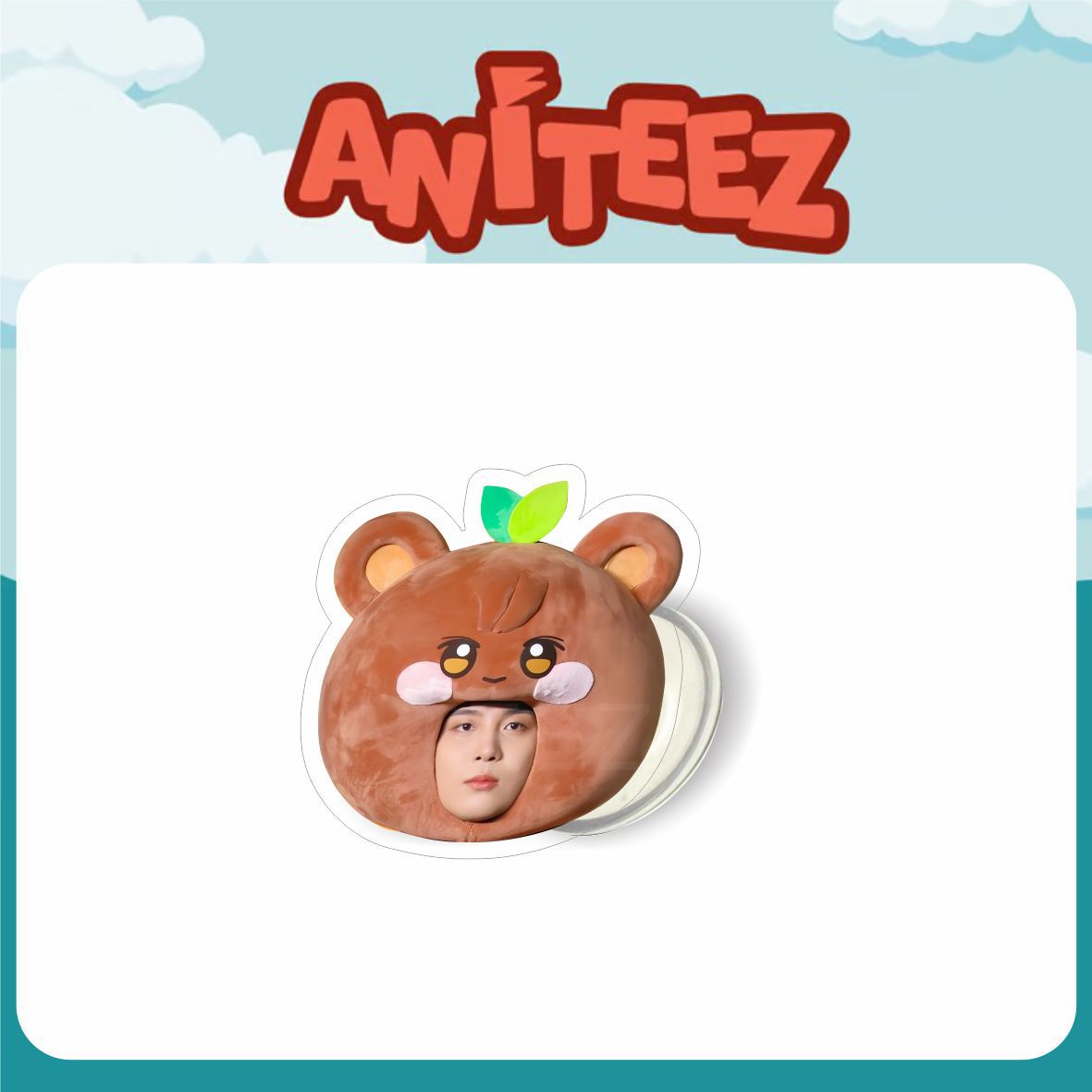 KPOP Cartoon Phone Transparent Retractable Bracket