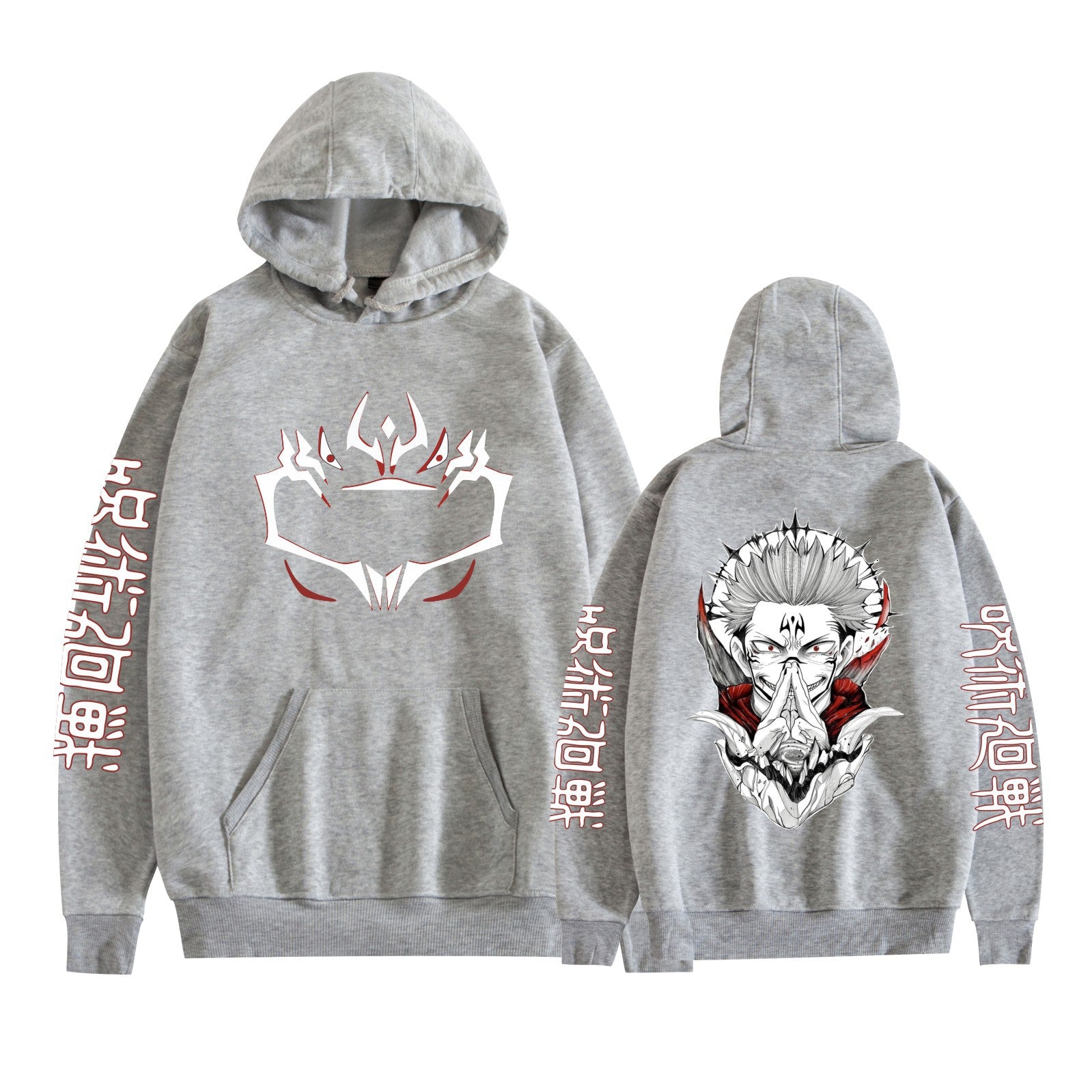 Unisex Anime Graphic Printed Casual Hoodie