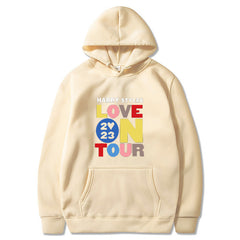 Unisex Love on Tour Casual Pullover Hoodie