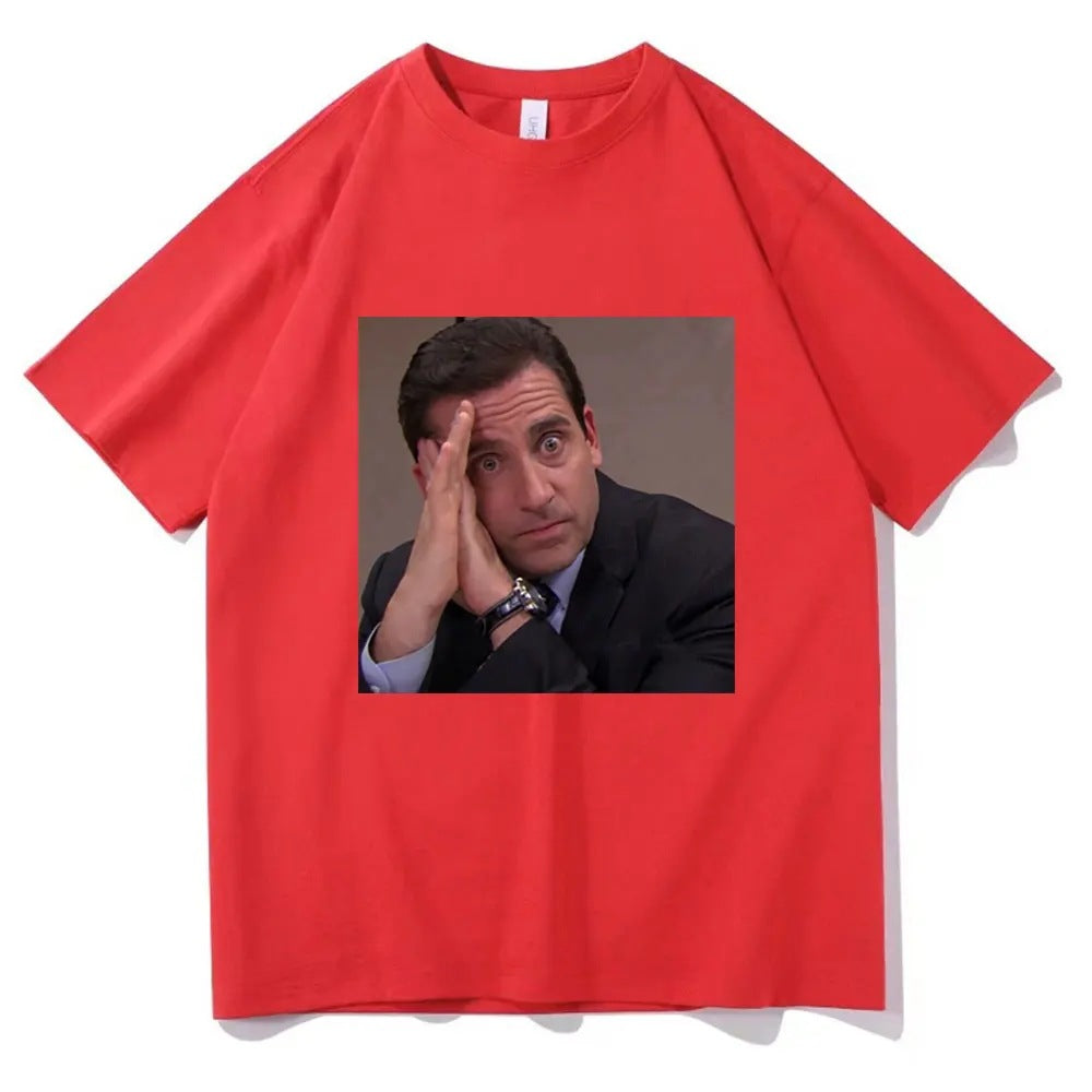 Funny Michael Scott Print T-Shirt