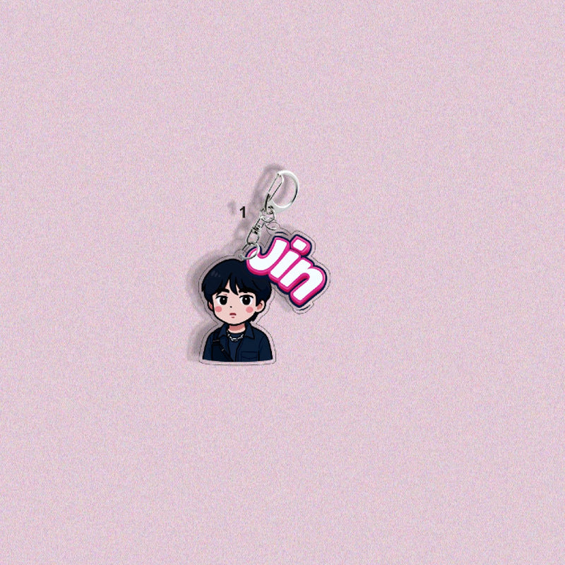 SUGA V JK Pendant Bag Keychain