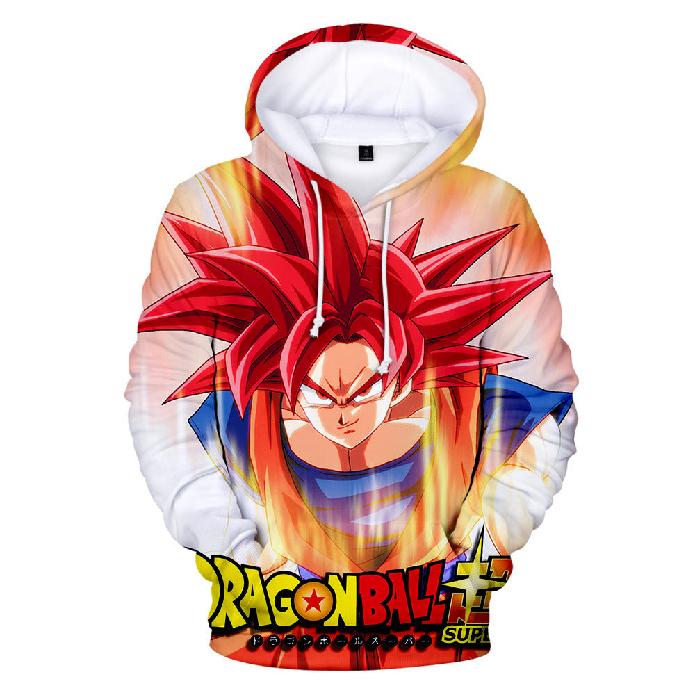 Unisex Anime Digital Printed Cosplay Hoodie