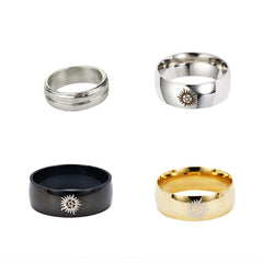 Supernatural Logo Stainless Steel Ring