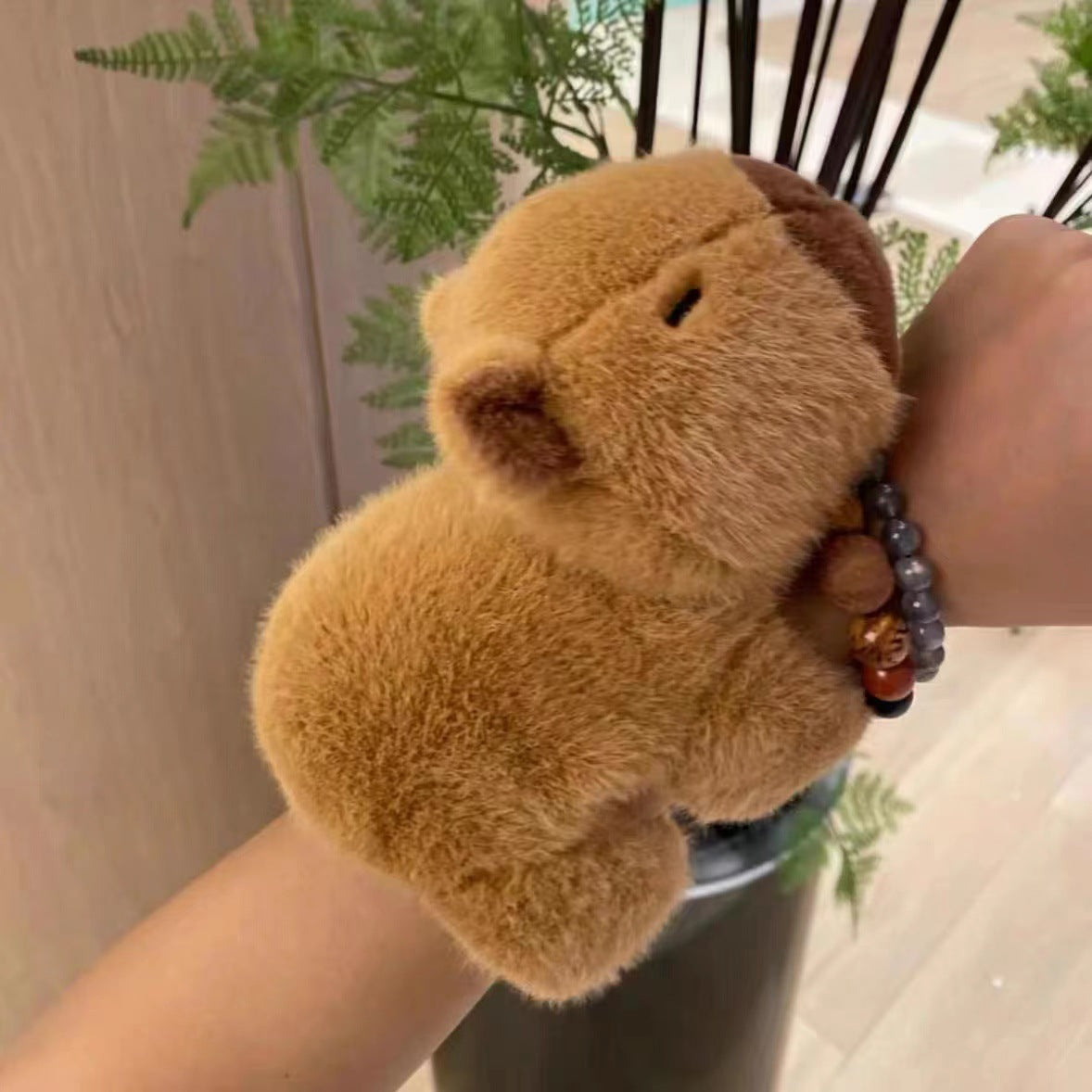 Capybara Snap Ring Doll Bracelet