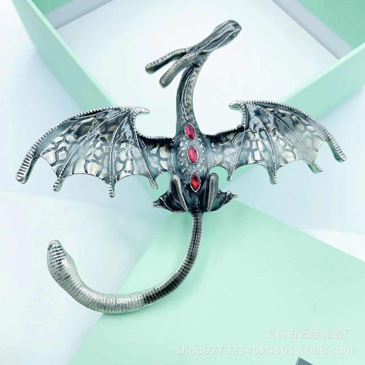 Retro Cartoon Dragon Shape Brooch