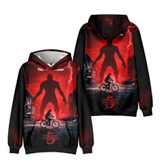 ST Season 5 Digital Print Pullover Hoodie