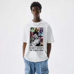 Graphic Print Short-sleeved Sports T-shirt