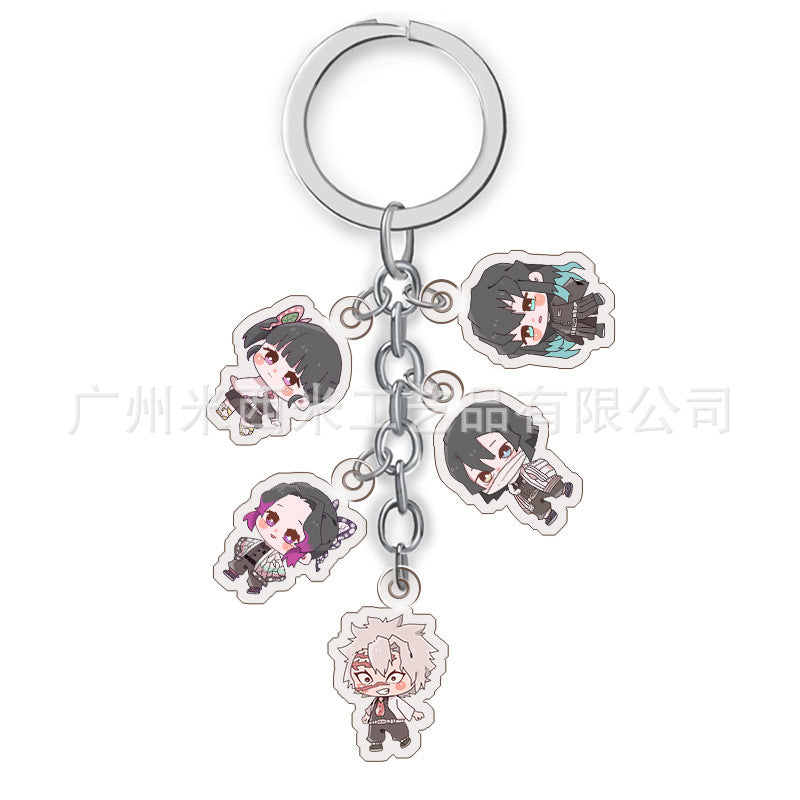 Anime Acrylic Keychain Pendant