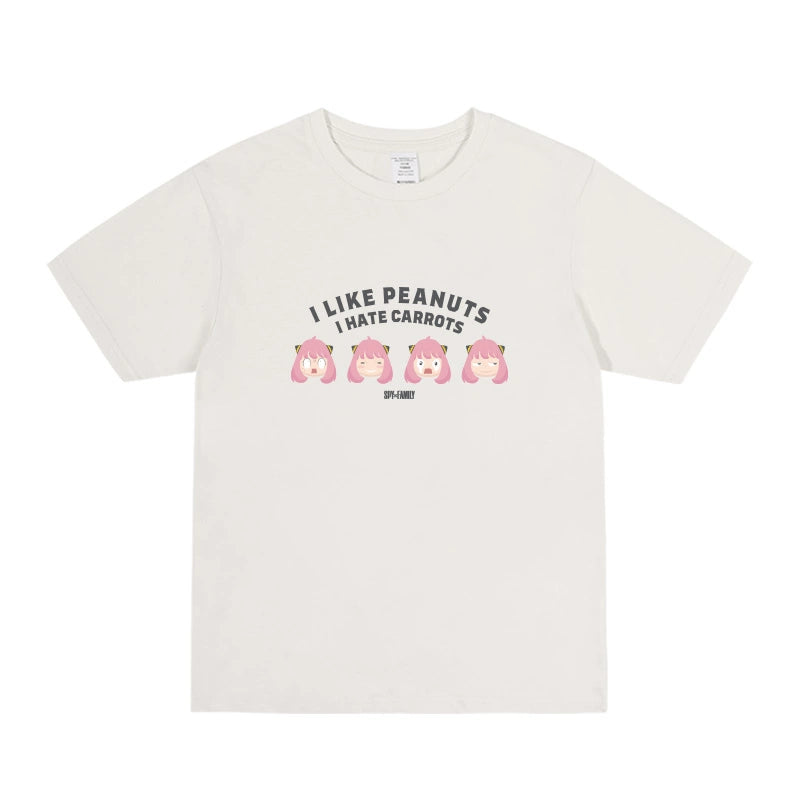 Anime Loose Cotton Short-sleeved T-shirt