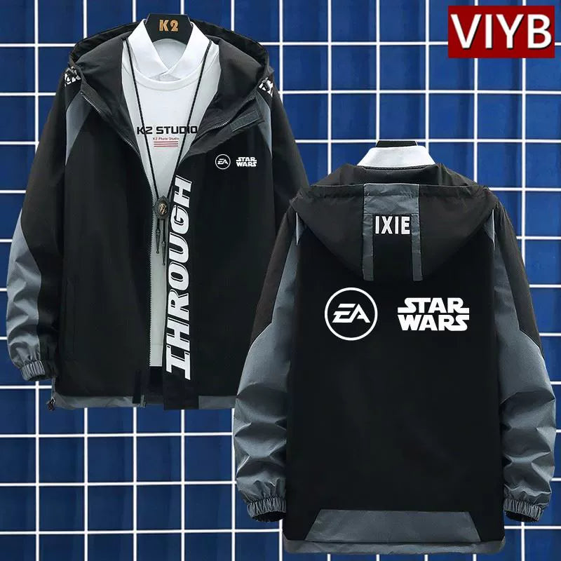 Mandalorian Thin Hooded Jacket Windbreaker