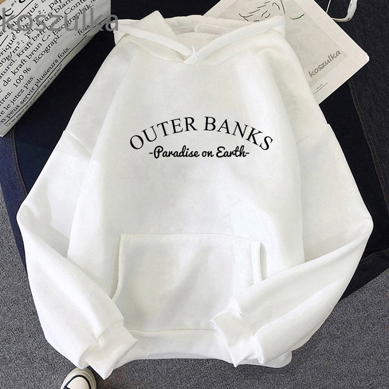 Trendy Casual Letter Printed Long-sleeved Hoodie
