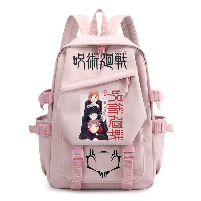 Casual Anime Pattern Printed Backpack