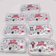 KPOP [SEEYOUHERE] PVC Cosmetic Pencil Bag