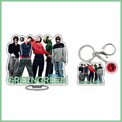 CORTIS GREENGREEN Desktop Ornament Keychain