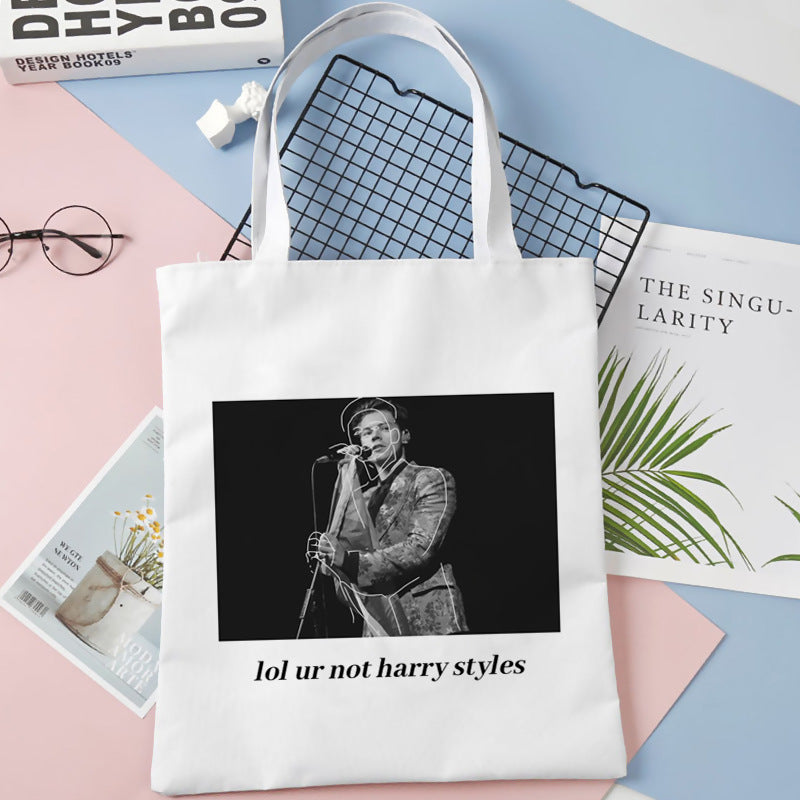 Harry Printed Canvas Shoulder Bag