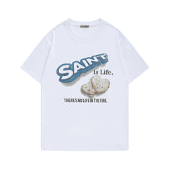 SUGA Same Graphic Short-sleeved T-shirt