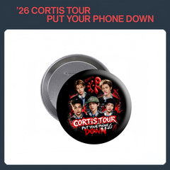 PUT YOUR PHONE DOWN TOUR Badge Pin