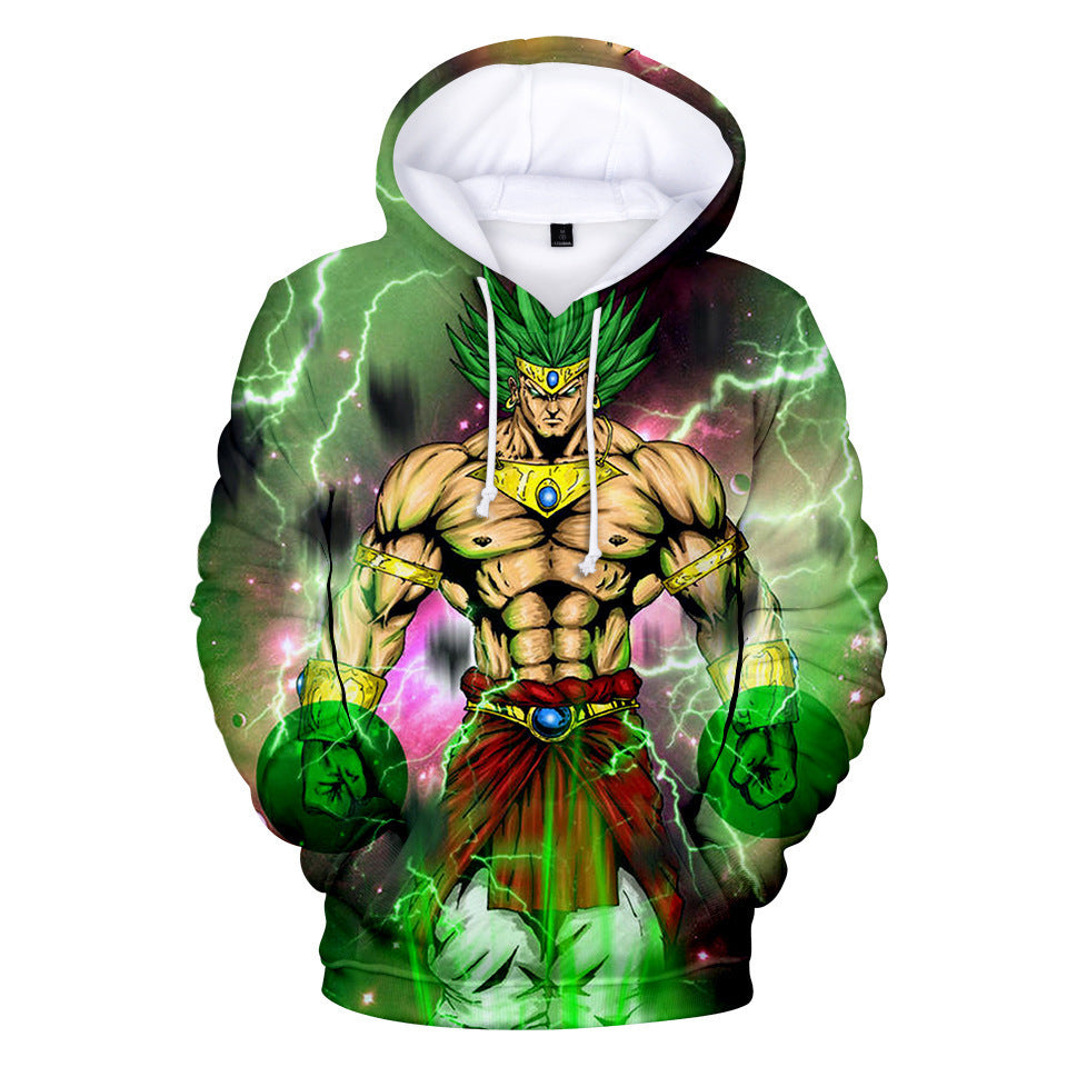 Unisex Anime 3D Print Cosplay Loose Hoodie