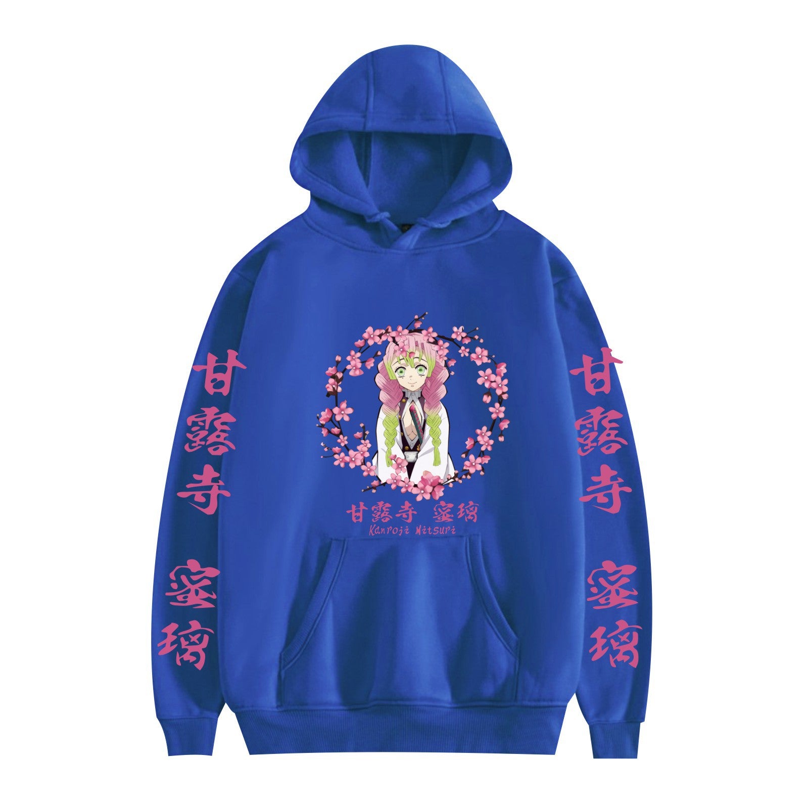 Casual Anime Figure Printed Loose Hoodie