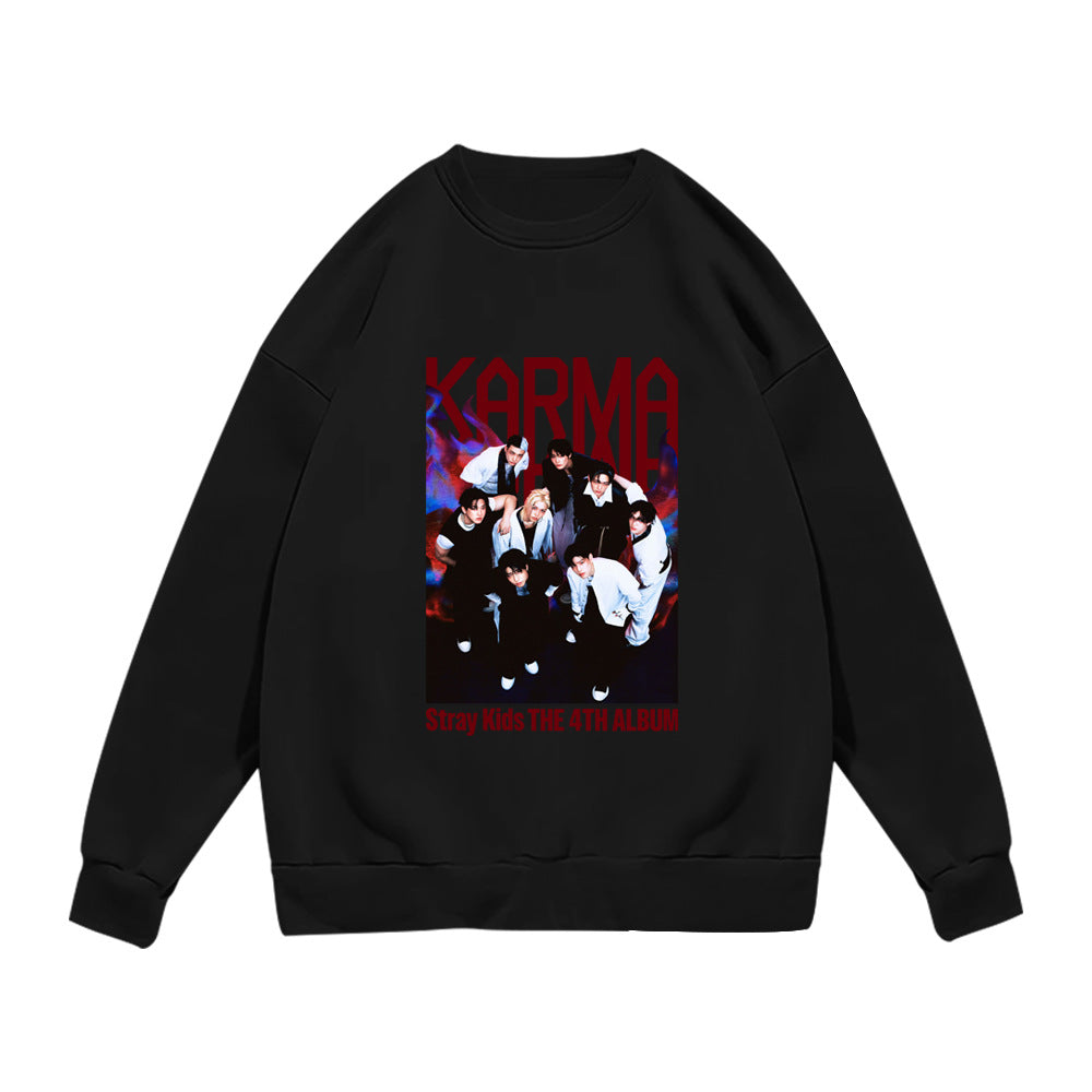 SKZ KARMA Album Characters Retro Sweatshirt