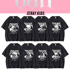 SKZ DOIT Tour Short-sleeve Washed Tee