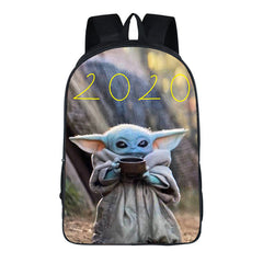 Children's Baby Yoda Printed Backpack