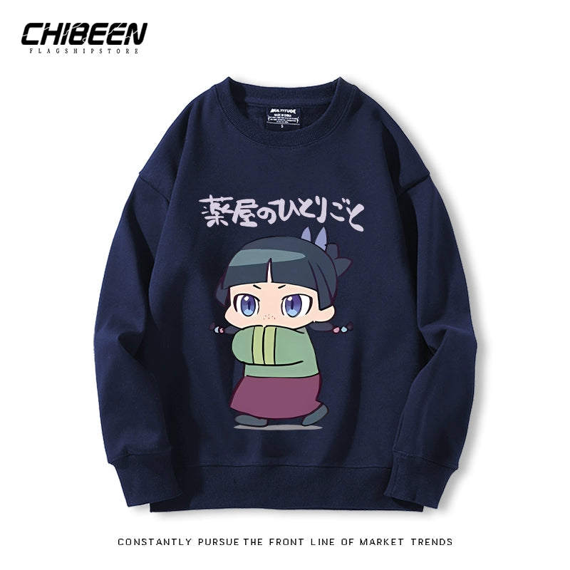 Unisex Anime Cos Crew Neck Sweatshirt