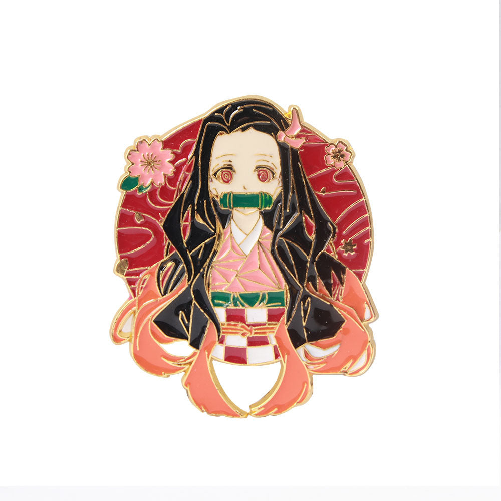 Lovely Anime Brooch Metal Badge