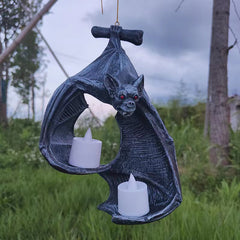 Gothic Bat Candle Holder